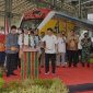 Menteri Perhubungan RI Budi Karya Sumadi saat Soft Launching terbatas Kereta Api Sulawesi. Foto : laman resmi dephub.go.id
